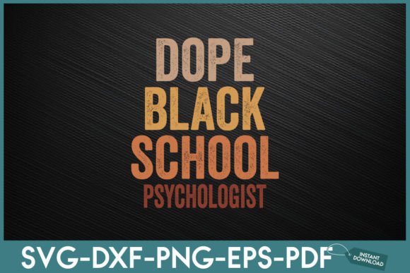 Dope Black School Psychologist African