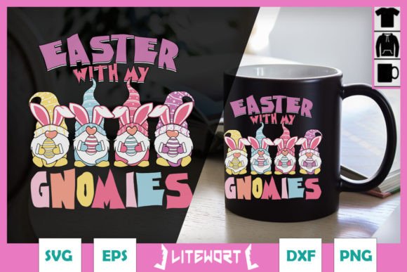 Easter My Gnomies Teacher Easter SVG Graphics & Crafts