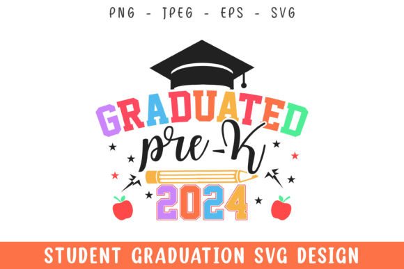 Graduated Pre K School 2024 Svg Design Review