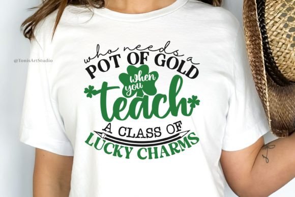 Lucky Charm SVG Teacher St Patricks