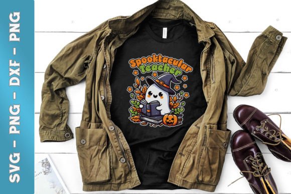 Spooktacular Teacher Halloween SVG