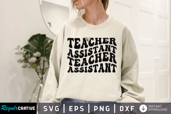 Teacher Assistant Svg Design: Graphics and Crafts in Action
